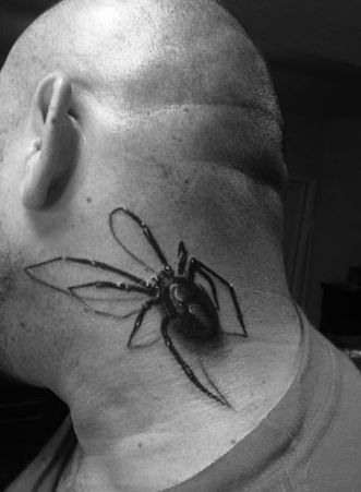 3d Spider Tattoo